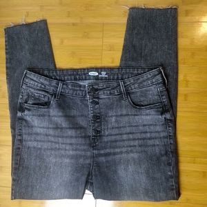Old Navy super skinny high rise jeans 16